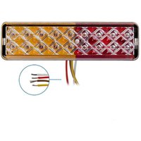 Ruckleuchte 1224v 3 funktionen 135x38mm led mit halter schwarz Ruckleuchte 1224v 3 funktionen 135x38mm led mit halter schwarz von MOBILIBRICO