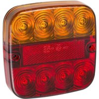 Ruckleuchte 12v 5 funktionen 107x107mm 8led von MOBILIBRICO