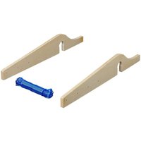 Wascheleinenhalter fur horizontal positionierte rangiergriffe 3 teilig von MOBILIBRICO
