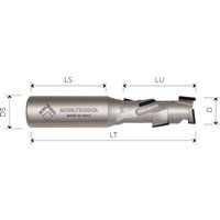 Mtec012.16 - Spindelfräsen Aus Diamant Z1+1 Körper Aus Stahl Pkd H2,5 Mm - Mobiltecnica .16d12 Lu 27 Ds12 Lt75 Z(1+1)(3dp+1hw) Ax10° Li H2,5 von MOBILTECNICA