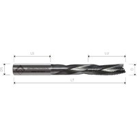 Mtec512.8 - Negative Spindelfräsen Z3r Aus Hw Für Vertiefungen Türschlösser - Mobiltecnica .8d18 Lu 45 Ds18 Lt150 Z3r Neg Li von MOBILTECNICA