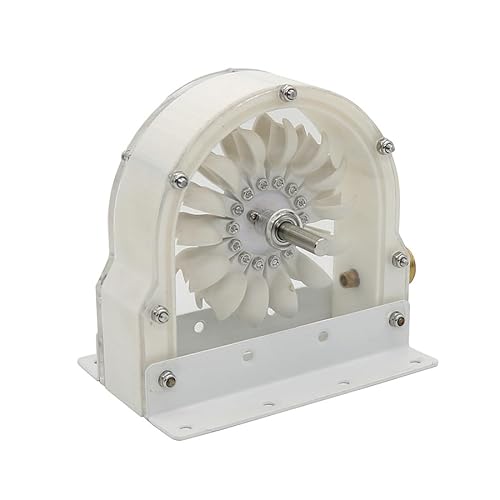 MOBUKJ.DDS 1 x Multifunktions-Wasserturbine zum Selbermachen, hocheffizient, Pelton-Wasserturbine, Schlag-Wasserrad, Eimerrad, hydroelektrischer Generator von MOBUKJ.DDS