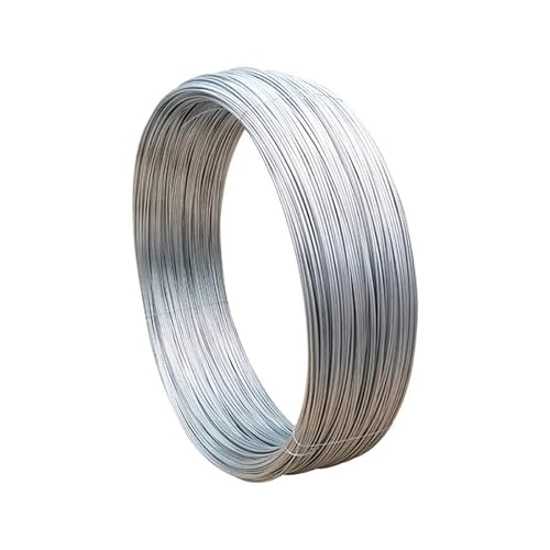 1 x 10 m lange Edelstahl-Federdraht, harter Draht, Einzeldraht, Federstahldraht, Durchmesser 0,2–3 mm (2 mm) von MOBUKJUU