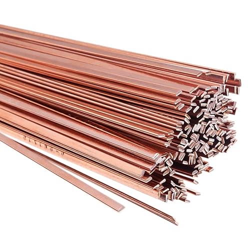 20 Stück 400 mm Phosphor Kupfer Elektroden Schweißstab Messing Schweißdraht Elektroden Lötstab kein Löten erforderlich von MOBUKJUU