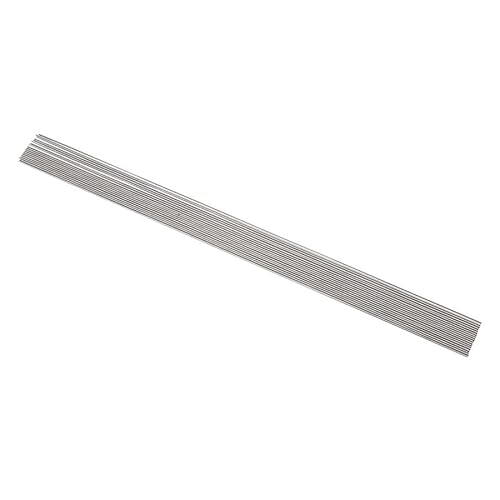 20 Stück 50 cm Edelstahl-Federstahldraht Durchmesser 0,2–3 mm Federstahldraht, Hartdraht, gerader Draht (1 mm) von MOBUKJUU