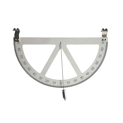 Steigungslehre Kohleminen Neigungsmesslineal Neigung Horizontales Lineal Aufhängung Neigungsmessgerät (1 Stück, 200 x 20 x 128 mm) von MOBUKJUU
