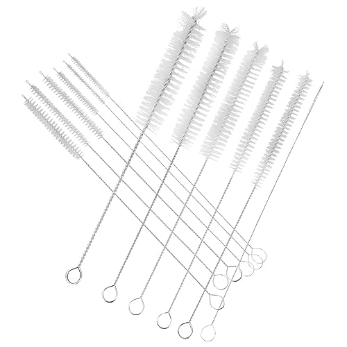 MOBUTOFU Strohhalm-nylonbürsten-Set Rohrreiniger Strohhalm-Reiniger Bürstenset Für Moderne Pfeifenflaschen Wiederverwendbar von MOBUTOFU