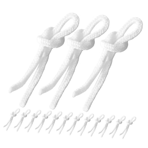 MOBUTOFU 100 Stück Baumwoll Hydroponik Seil Durchmesser Saugfähiges Dochtband für Automatische Topfpflanzenbewässerung DIY Selbstbewässerungssystem Gartenzubehör von MOBUTOFU