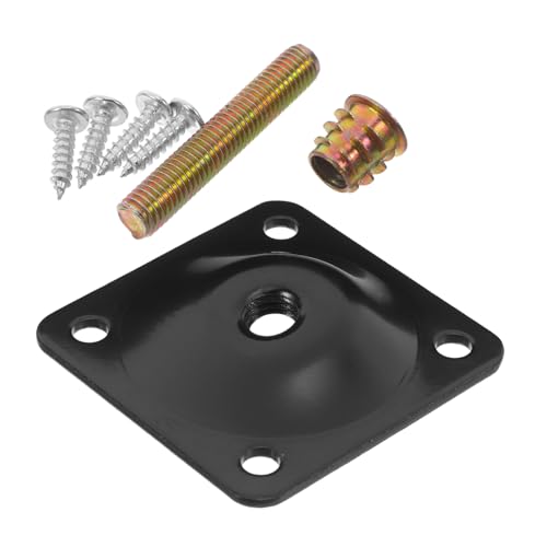 MOBUTOFU 1Satz Möbelverbinder aus Verdickte Metallhalterungen für Tische Stühle und Sofas Einfache Installation Robuste Montageplatten für Möbelbeine Vielseitig und Langlebig von MOBUTOFU