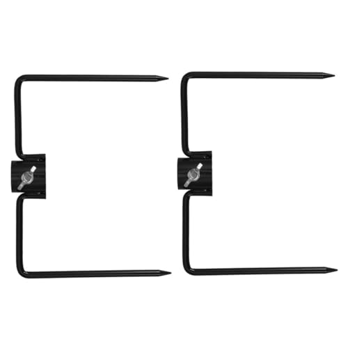 MOBUTOFU 2stücke Erdspiess Aus Eisen Für Fahnenmasten Und Sonnenschirme Robuster Maststabilisator Mit Hirtenhaken-Design Für Gartenleuchten Und Regenschirme Vielseitig Einsetzbar Als MOBUTOFU 2stücke Erdspiess Aus Eisen Für Fahnenmasten Und Sonnenschirme Robuster Maststabilisator Mit Hirtenhaken-Design Für Gartenleuchten Und Regenschirme Vielseitig Einsetzbar Als von MOBUTOFU
