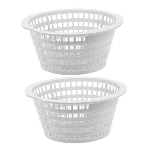 MOBUTOFU 2 Stück Pool Skimmer Filterkorb Robuster Müllfilterkorb für Effiziente und Klare Wasserqualität im Schwimmbad Einfach zu Reinigen und Praktisch Anwendung MOBUTOFU 2 Stück Pool Skimmer Filterkorb Robuster Müllfilterkorb für Effiziente und Klare Wasserqualität im Schwimmbad Einfach zu Reinigen und Praktisch Anwendung von MOBUTOFU