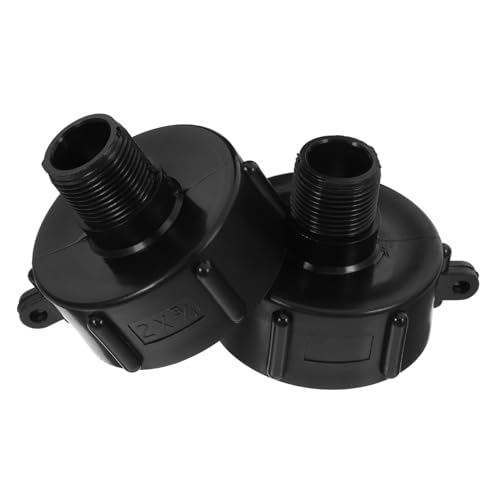 MOBUTOFU 2 Stück Teiliges Ibc Tonnen Adapter mit Grobgewinde Auslaufsicherer Wasserbehälter Ventil adapter für Ibc Wassertank Gartenschlauchanschluss und Regentonne MOBUTOFU 2 Stück Teiliges Ibc Tonnen Adapter mit Grobgewinde Auslaufsicherer Wasserbehälter Ventil adapter für Ibc Wassertank Gartenschlauchanschluss und Regentonne von MOBUTOFU