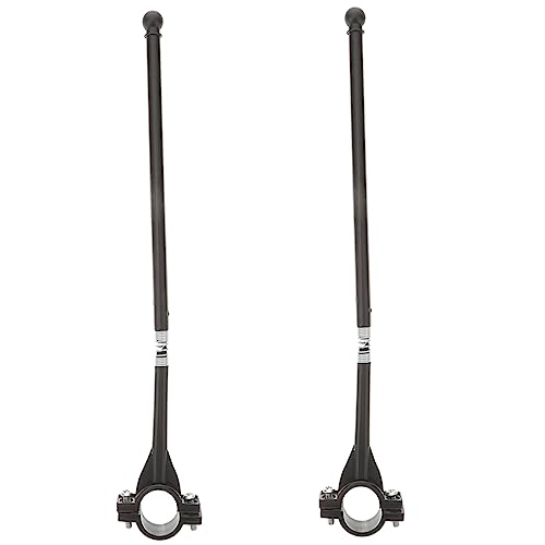 MOBUTOFU 2 Stück Fahnenmast Halterungen für Fahrräder Langlebiger und Stabiler Display Fahnenmast für Werbung und Kinder Outdoor Geeignet Verstellbar für Flaggen mit 2-25cm Durchmesser von MOBUTOFU