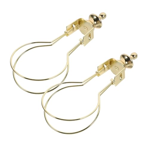 MOBUTOFU 2stücke Lampenschirm-clips Mit Langlebige Lampenklemmen Lampenzubehör Lampe Adapter Glühbirnenklemmen Aus Robustem Metall von MOBUTOFU