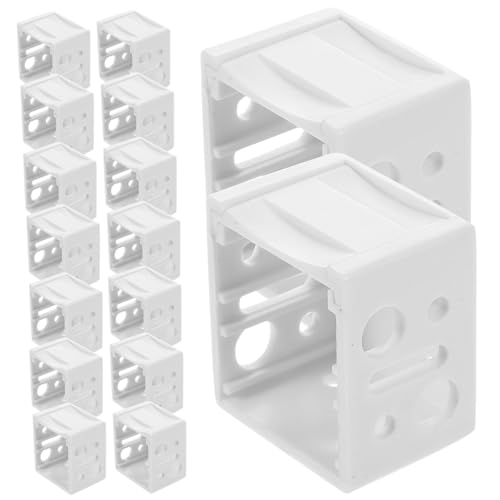 MOBUTOFU 30 Stück Teiliges Jalousiehalter Weiß Fensterjalousien Halterung aus Robustem Abs Flaches Montageprofil für Innen und Außenbefestigung Kompatibel mit Verschiedenen Gardinenstilen MOBUTOFU 30 Stück Teiliges Jalousiehalter Weiß Fensterjalousien Halterung aus Robustem Abs Flaches Montageprofil für Innen und Außenbefestigung Kompatibel mit Verschiedenen Gardinenstilen von MOBUTOFU