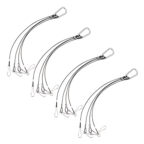 MOBUTOFU 4 Stück Pflanze wächst leichtes hängendes Seil hydroponisches Aufhängeset Lampenfassung für Aquarienbecken Grow Light Hängeset lampenhalterung leuchte steckdose Schlüsselband von MOBUTOFU