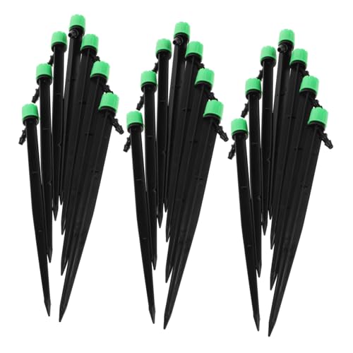 MOBUTOFU 50 Stück Einstellbare Tropf bewässerungsköpfe mit Löchern Sprüher Garten bewässerungssystem Ersatzteile Langlebige Tropfköpfe für Garten und Gewächshaus von MOBUTOFU