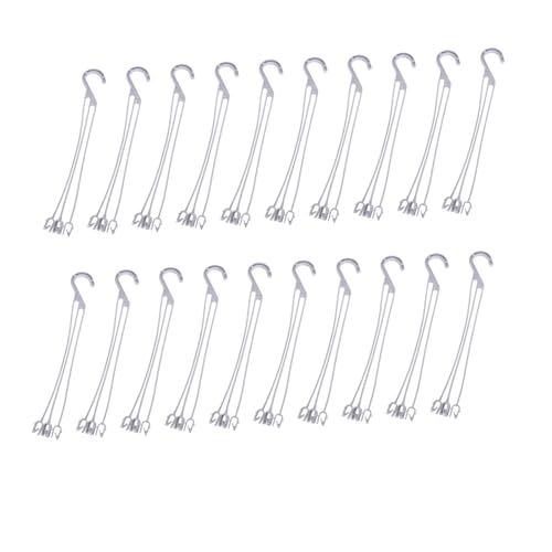 MOBUTOFU 50 Stück Pflanzhaken aus Kunststoff Robuste Blumentopfhalterung in Weiß Rostfrei und Langlebig für Balkon und Gartendeko Einfache Handhabung für Hängende Pflanzen MOBUTOFU 50 Stück Pflanzhaken aus Kunststoff Robuste Blumentopfhalterung in Weiß Rostfrei und Langlebig für Balkon und Gartendeko Einfache Handhabung für Hängende Pflanzen von MOBUTOFU