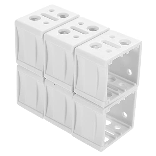 MOBUTOFU 6 Stück Teiliges Weiße Jalousienhalter aus Stabilem Halterung für Fensterjalousien Vielseitige Montage Innen und Außen Kompatibel mit Verschiedenen Vorhangstilen MOBUTOFU 6 Stück Teiliges Weiße Jalousienhalter aus Stabilem Halterung für Fensterjalousien Vielseitige Montage Innen und Außen Kompatibel mit Verschiedenen Vorhangstilen von MOBUTOFU