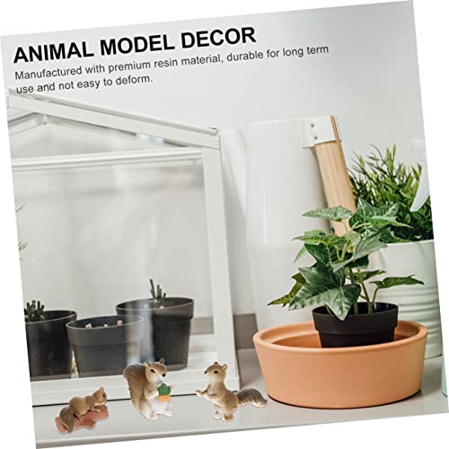 MOBUTOFU 8 Stück Teiliges Miniatur Eichhörnchen PVC Figuren für Miniaturgärten Puppenhäuser Kuchendekoration Langlebige Kleine Tierfiguren zur Gestaltung von Fantasiewelten und MOBUTOFU 8 Stück Teiliges Miniatur Eichhörnchen PVC Figuren für Miniaturgärten Puppenhäuser Kuchendekoration Langlebige Kleine Tierfiguren zur Gestaltung von Fantasiewelten und von MOBUTOFU