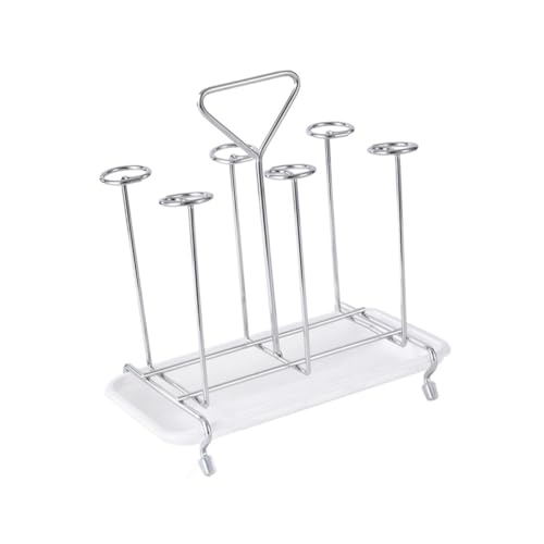 MOBUTOFU Becher Trockenständer Kaffeehalter Cup-organisator Kaffeetasse Rack Teetasse Ablassregal Wasserbecherständer Aus Glas Ständer Für Trinkgläser Glasbecher -lagerhalter MOBUTOFU Becher Trockenständer Kaffeehalter Cup-organisator Kaffeetasse Rack Teetasse Ablassregal Wasserbecherständer Aus Glas Ständer Für Trinkgläser Glasbecher -lagerhalter von MOBUTOFU
