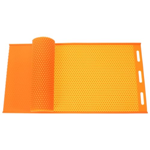 MOBUTOFU Bienenwachs Wabenblatt DIY Zubehör Handgefertigte Silikonform für Bienenwachsplatten zu Demoulden Anfänger und Profis und Tragbar MOBUTOFU Bienenwachs Wabenblatt DIY Zubehör Handgefertigte Silikonform für Bienenwachsplatten zu Demoulden Anfänger und Profis und Tragbar von MOBUTOFU