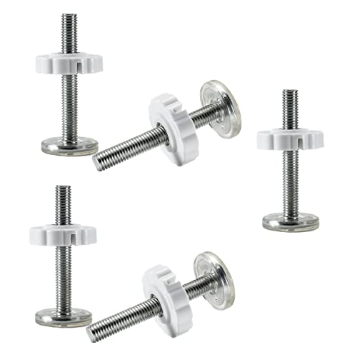 MOBUTOFU 5Stücke Teiliges Babygitter Schrauben Druckmontage für Treppenschutz und Haustiere Installieren kein Bohren Erforderlich Geeignet für Wände und Treppen MOBUTOFU 5Stücke Teiliges Babygitter Schrauben Druckmontage für Treppenschutz und Haustiere Installieren kein Bohren Erforderlich Geeignet für Wände und Treppen von MOBUTOFU
