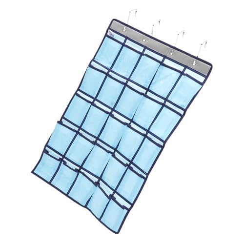 MOBUTOFU Hängende Wand Aufbewahrungstasche aus Stabilem Vliesstoff Fächer mit Sichtfenstern Leicht hinter Tür Wand zu Hängen Multifunktionaler Organizer für Handy Schmuck und Kleinteile von MOBUTOFU