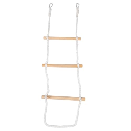 MOBUTOFU Hochfeste Seilleiter mit Rundholzstufen Vielseitige Kletterleiter für Hochbetten und Spielplatz Installieren Stabiles und Sicheres Kletterzubehör für Kinderzimmer und Außenbereich MOBUTOFU Hochfeste Seilleiter mit Rundholzstufen Vielseitige Kletterleiter für Hochbetten und Spielplatz Installieren Stabiles und Sicheres Kletterzubehör für Kinderzimmer und Außenbereich von MOBUTOFU
