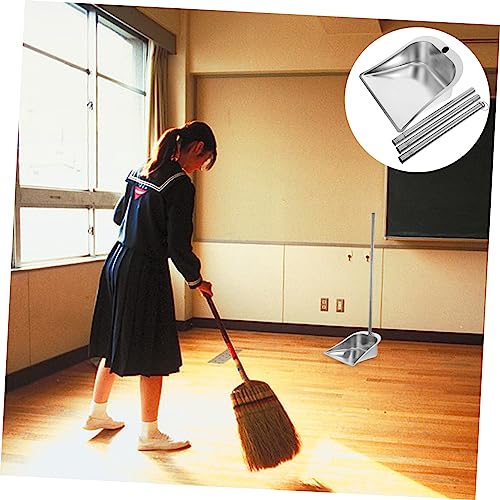 MOBUTOFU Kehrschaufel mit Langem Stiel Rostfrei Große Öffnung Hohe Kapazität Ergonomisch für Familienreinigung Langlebig Energiesparend für Haushalt und Enge Ecken MOBUTOFU Kehrschaufel mit Langem Stiel Rostfrei Große Öffnung Hohe Kapazität Ergonomisch für Familienreinigung Langlebig Energiesparend für Haushalt und Enge Ecken von MOBUTOFU