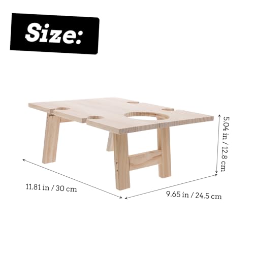 MOBUTOFU Klappbarer Tragbarer Weintisch Faltbarer Outdoor Picknicktisch für Strand Camping Garten Stabiler Kompakter Weinhalter für Rotweinfreunde MOBUTOFU Klappbarer Tragbarer Weintisch Faltbarer Outdoor Picknicktisch für Strand Camping Garten Stabiler Kompakter Weinhalter für Rotweinfreunde von MOBUTOFU