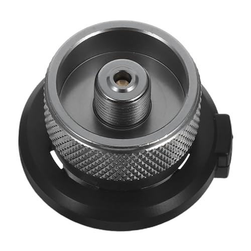 MOBUTOFU Kompakter Camping Gasadapter Stabiler Tankkonverter für Kartuschen Sicheres Anschlussstück für Outdoor Kocher Gewährleistet Gleichmäßigen Gasfluss und Effiziente Nutzung Beim von MOBUTOFU