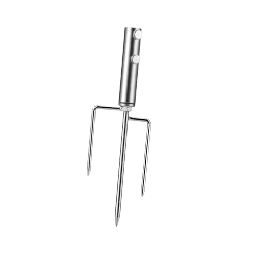 MOBUTOFU Regenschirmhalter Rasenschirmständer Sandanker Schirmständer Angelschirmständer Regenschirmanker Outdoor Schirm Spike Regenschirm Stahlanker Regenschirmmastanker von MOBUTOFU