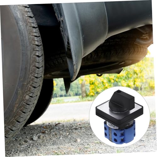 MOBUTOFU Rotary Cam Umschalter Drehschalter Kunststoffgehäuse Nockenschalter für Motorsteuerung und Energieversorgungsschalter von MOBUTOFU