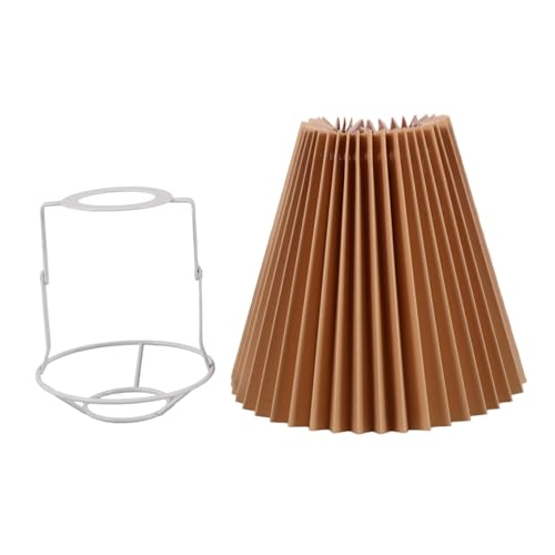 MOBUTOFU Rotierbarer Kreativer Lampenschirm im Regenschirm Design Plissee Lampenschirm für Tischlampe Stehlampe und Wandleuchte Khakifarben Vielseitig Einsetzbar MOBUTOFU Rotierbarer Kreativer Lampenschirm im Regenschirm Design Plissee Lampenschirm für Tischlampe Stehlampe und Wandleuchte Khakifarben Vielseitig Einsetzbar von MOBUTOFU