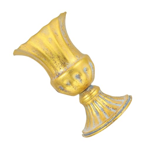 MOBUTOFU Rustikale Wandvase aus Metall Vintage Wandpflanzer für Innen und Außen Platzsparender Balkon blumentopf Dekorativer Wandblumenvase für Künstlerische Ölbild Dekoration von MOBUTOFU
