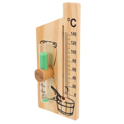 MOBUTOFU Sauna Sanduhr Minuten Saunauhr Wandmontage Hitzebeständig Für Sauna Raum Timer Traditionelle Sanduhr Robust Poliert von MOBUTOFU