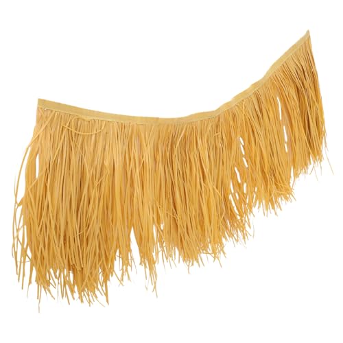 MOBUTOFU Strohfliesen Blindgras Simulation Strohdach Dekoratives Strohdach Für Den Garten von MOBUTOFU