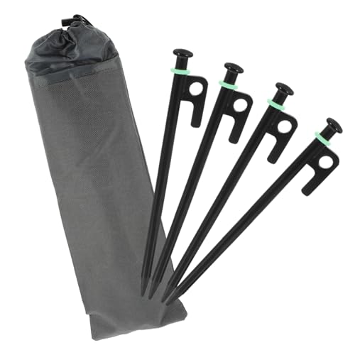 MOBUTOFU Teiliges Zelt Hering aus Stahl mit Nachtleuchtring Windfeste Outdoor Zeltheringe für Camping Pavillon und Markise Inklusive Aufbewahrungstasche Robust und Vielseitig für von MOBUTOFU