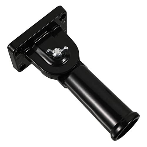 MOBUTOFU Verstellbarer Fahnenmast Halter Robuster Aluminium Fahnenhalter für Verschiedene Flaggenstile für und Außenbereiche Balkon Garten und Veranda von MOBUTOFU