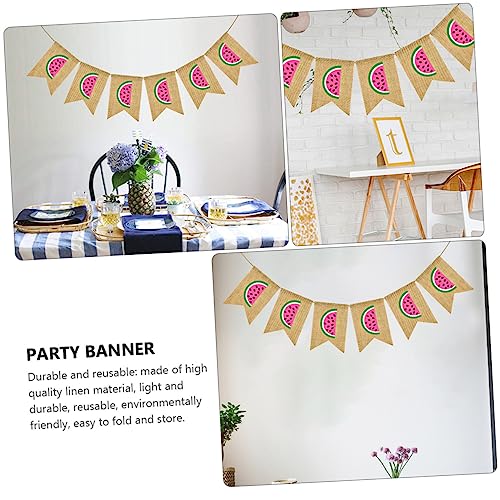 MOBUTOFU Wassermelonen Banner Sommerparty Dekoration Wiederverwendbar Leicht für Geburtstagsgirlande Partydeko Innen Außen Festliche Atmosphäre MOBUTOFU Wassermelonen Banner Sommerparty Dekoration Wiederverwendbar Leicht für Geburtstagsgirlande Partydeko Innen Außen Festliche Atmosphäre von MOBUTOFU