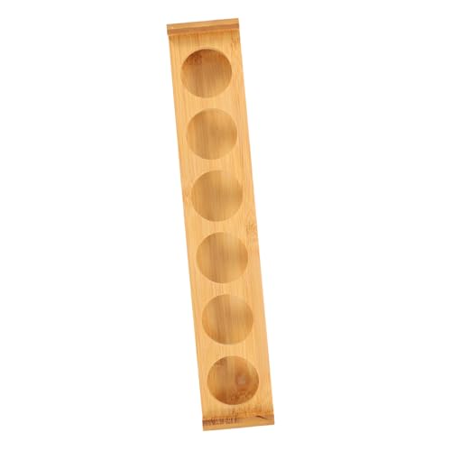 MOBUTOFU Weinglasregal Weinregal klein Gestell stapelbar Weinhalter mit 6 Löchern Weinbecherhalter mit 6 Löchern Weinbecherregal Weinbecher Lagerregal Bar-Bierbecher-Rack von MOBUTOFU