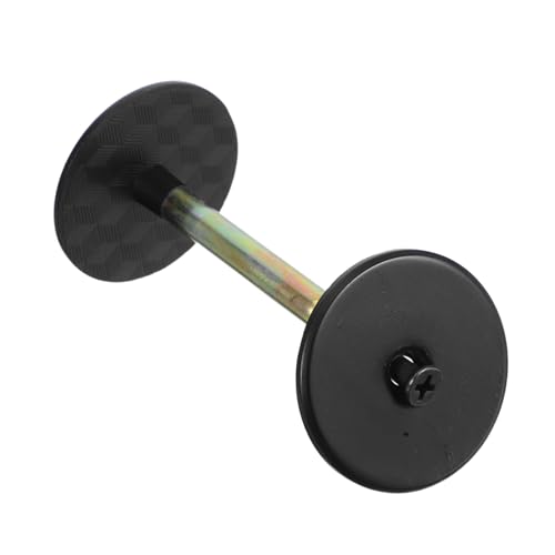 MOBUTOFU Zinklegierung Türlochabdeckung Metall Türloch Füllplatte für Holz und Stahltüren Einfache Montage Robust und Ästhetisch Schutzplatte für Türspion und Riegelbohrloch von MOBUTOFU