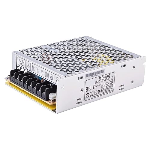 RT-65 Series Triple Output Schaltnetzteil 65 W RT-65A RT-65B RT-65C RT-65D 1 Stück (Größe: 88-264 VAC, Farbe: RT-65A_65W) von MOBYAT