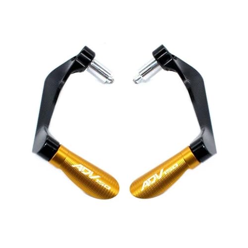 MOCALUX Motorradlenker Handschutz Für ADV150 2019-2021 Motorrad-Lenkergriffschutz Bremskupplungshebelschutz(Gelb) von MOCALUX