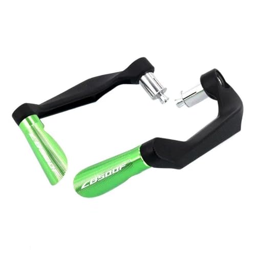 MOCALUX Motorradlenker Handschutz Für CB500F Motorrad-Lenkergriffschutz Bremskupplungshebelschutz(Grün) von MOCALUX
