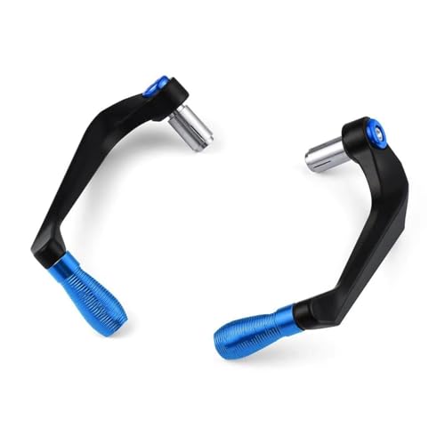 MOCALUX Motorradlenker Handschutz Für Hornet CB600F CB900F CB250F Motorradhebelschützer Sturzschutzlenker(Blau) von MOCALUX
