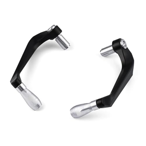 MOCALUX Motorradlenker Handschutz Für Hornet CB600F CB900F CB250F Motorradhebelschützer Sturzschutzlenker(Silber) von MOCALUX