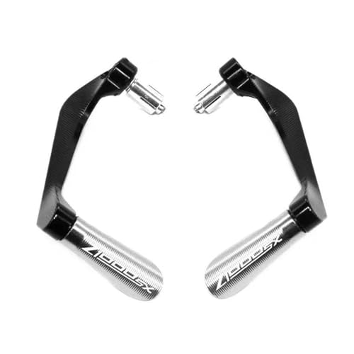 MOCALUX Motorradlenker Handschutz Für Z1000SX 2017-2020 Motorrad-Lenkergriffschutz Bremskupplungshebelschutz(Silber) von MOCALUX