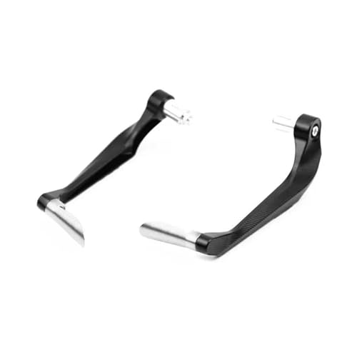 MOCALUX Motorradlenker Handschutz Universeller Motorrad-Lenkerschutz Bremshebelschutz(Silber) von MOCALUX